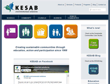 Tablet Screenshot of kesab.asn.au